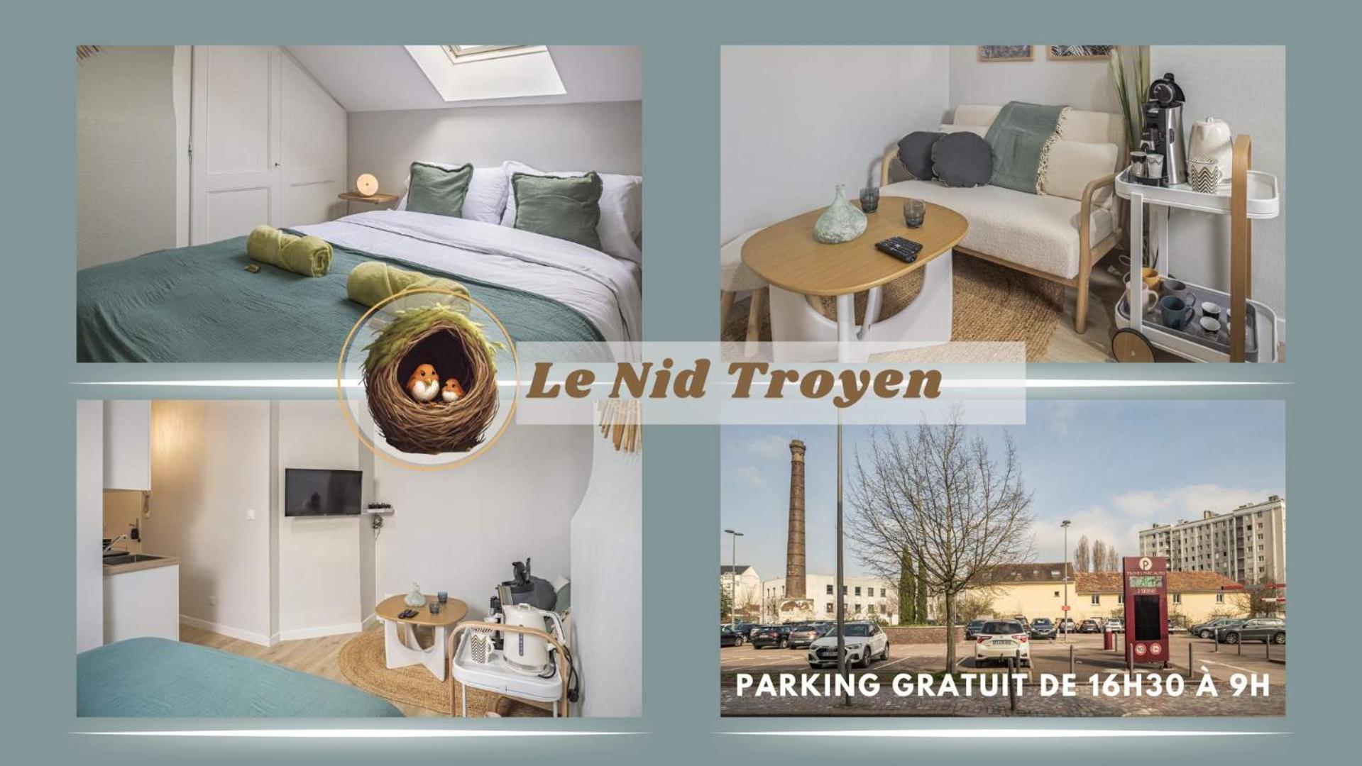 Apartmán Le Nid Troyen - Proche Hypercentre - 2 Pers Troyes Exteriér fotografie